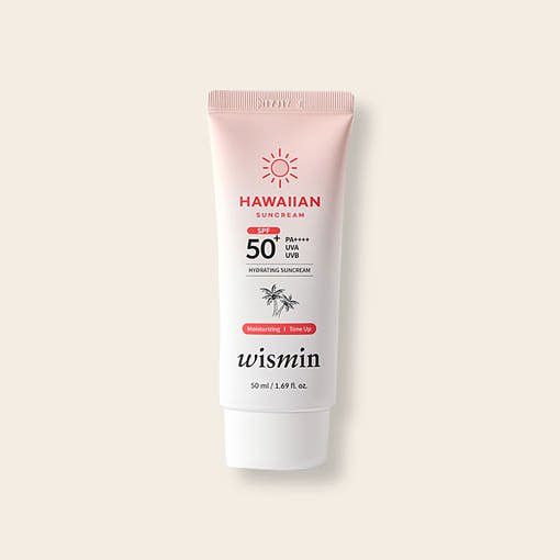 (WISMIN) Cotton Fruit Water Hawaiian Sun Cream 50ml