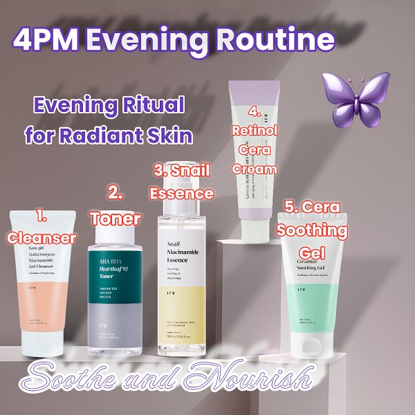 (4PM) Evening Routine