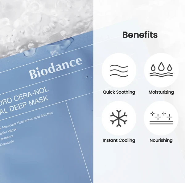 (BIODANCE) Hydro Cera-nol Real Deep Mask 1 Pack(4 Sheets)