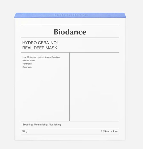 (BIODANCE) Hydro Cera-nol Real Deep Mask 1 Pack(4 Sheets)