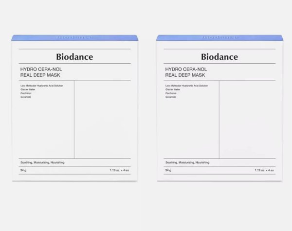 (BIODANCE) Hydro Cera-nol Real Deep Mask 2 Pack ( 8 Sheets)